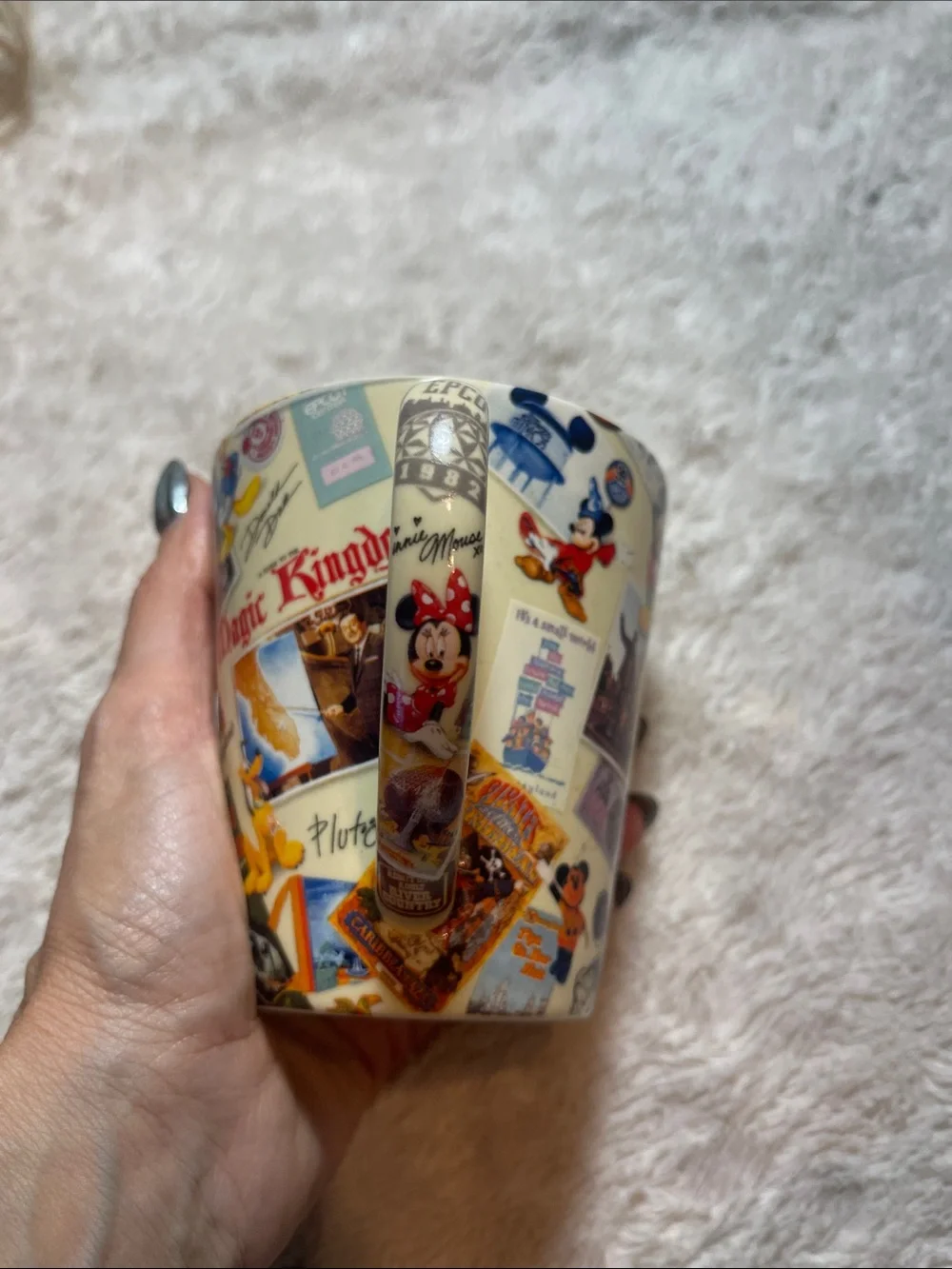 Disney World glass mug